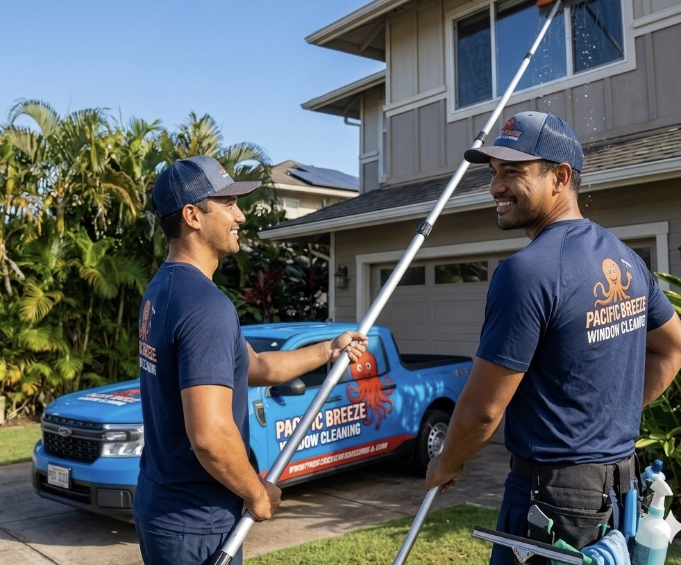 Pacific Breeze Window Cleaning team